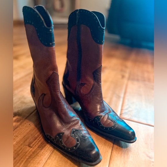 Stuwart Weitzman Cowboy Boots - Picture 2 of 6